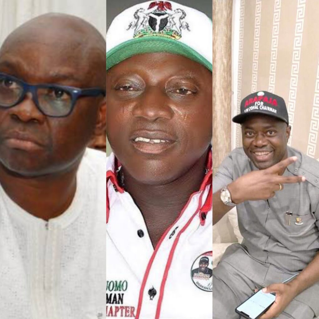 Video: ‘Accept Makinde as your boss or thunder strike you dead’, Auxiliary Threatens Fayose
