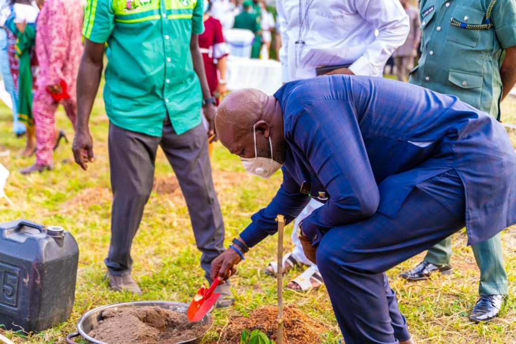 2nd Year Anniversary: Makinde Launches Tree Planting Campaign in Oyo