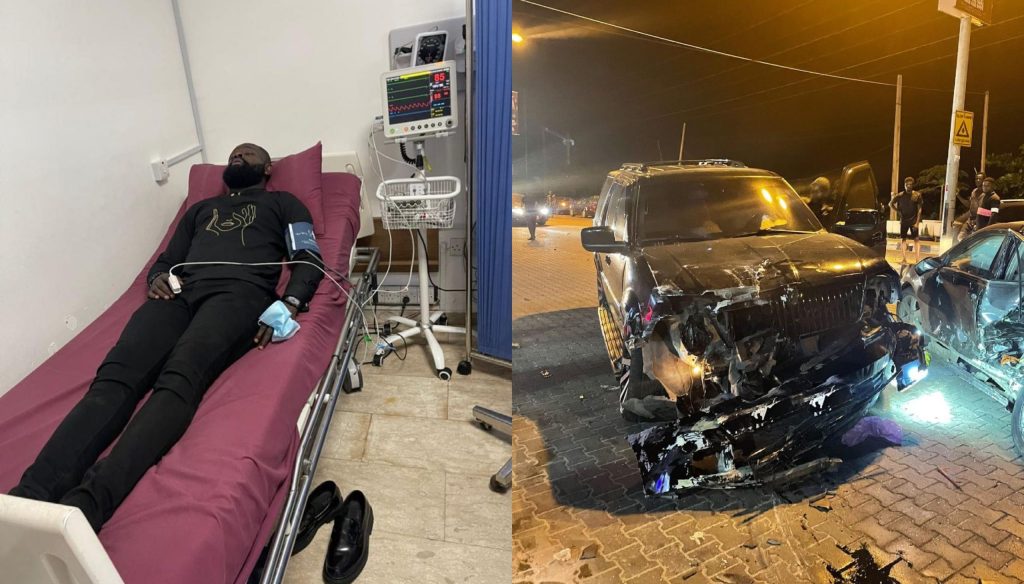 Yomi Casual Hospitalised After Ghastly Motor Accident