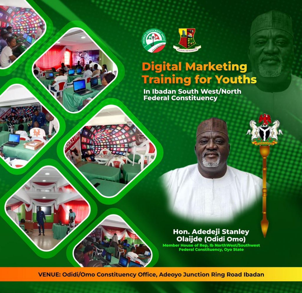 Digital Marketing: Stanley Odidi Omo Sponsors 40 Constituents On Skills’ Acquisition