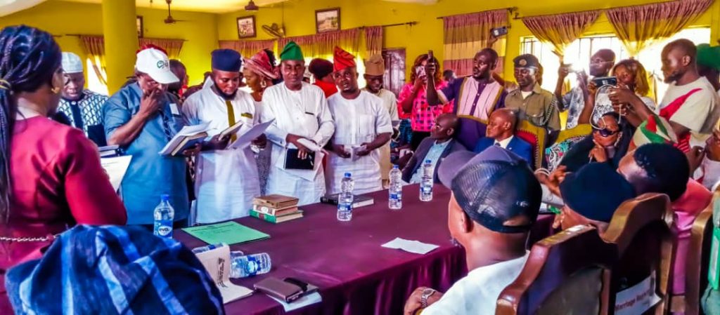 Ibadan North Chairman Agba Egbe Inaugurates Cabinet Members, Calls For Efficiency, Productivity