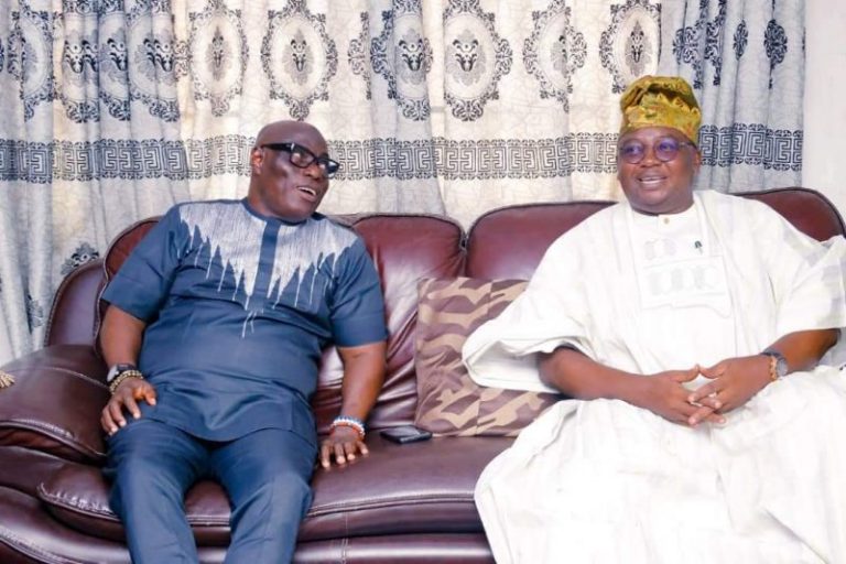 Bayo Adelabu, Other APC Stakeholders Visit Olopoeyan 24 hours After Dumping PDP (PHOTOS)
