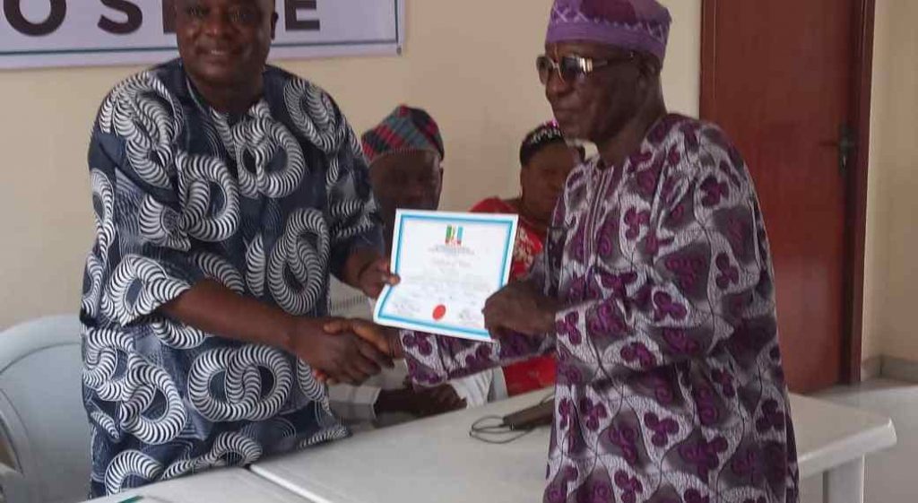 Oyo APC Chairman Inaugurates Alhaji Olaide Abass As Deputy, Says Party Repositioning For Success