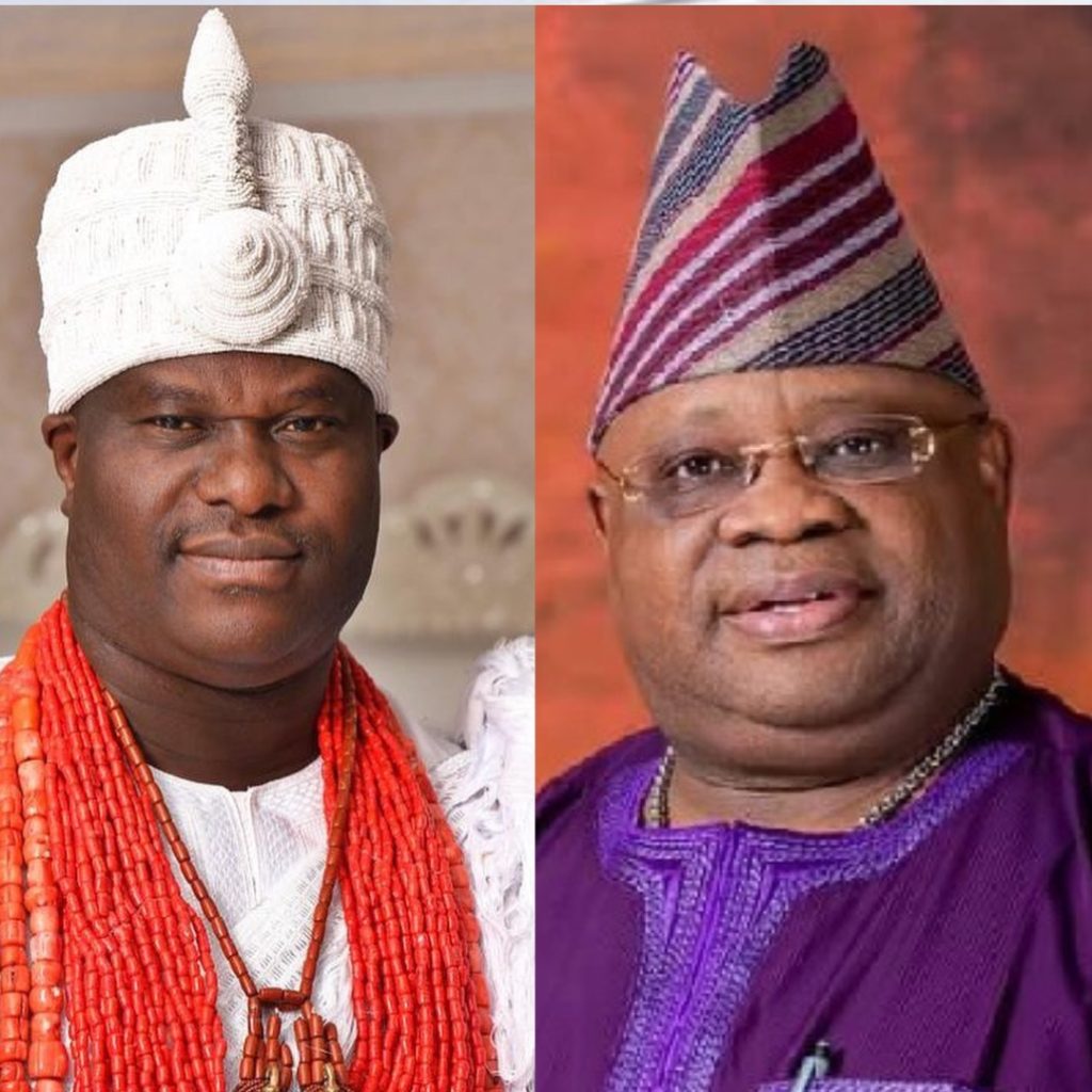 VIDEO: Adeleke Did Not Snub Ooni At Ondo Event, Video Reveals