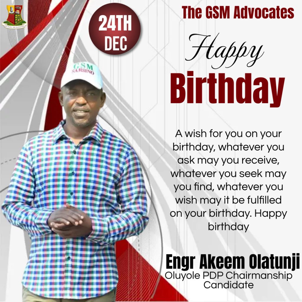 Sarsino’s Birthday : You Have Drawn Many People to The Centre of Progress Due to Humility and Kindness in The Discharge of Your Duty – GSM Advocates