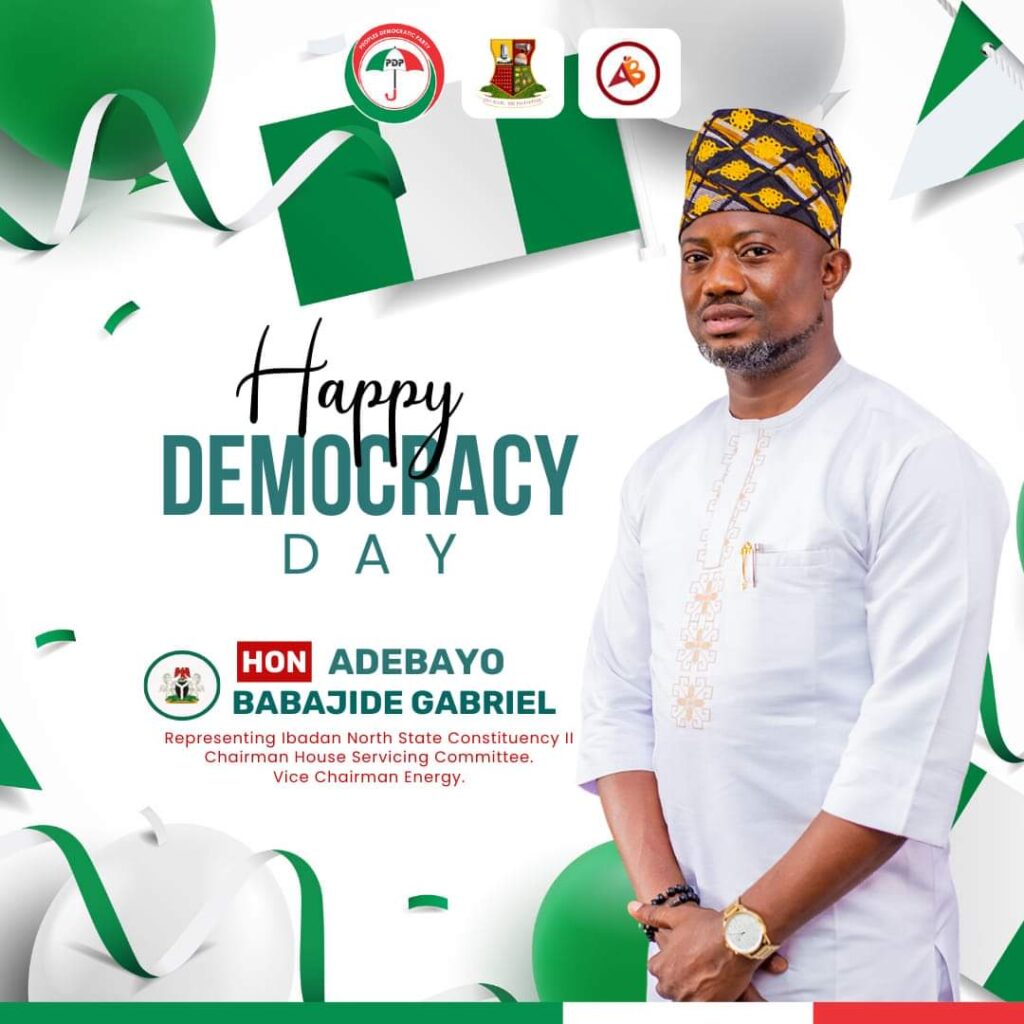 Democracy Day: Oyo Lawmaker Babajide Calls for Equity, Justice in Governance