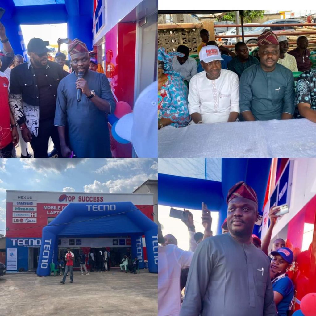Top Success Group Unveils New Oyo Town Outlet, As Hon. Waheed Akintayo, Odunlade Adekola Grace the Grand Opening