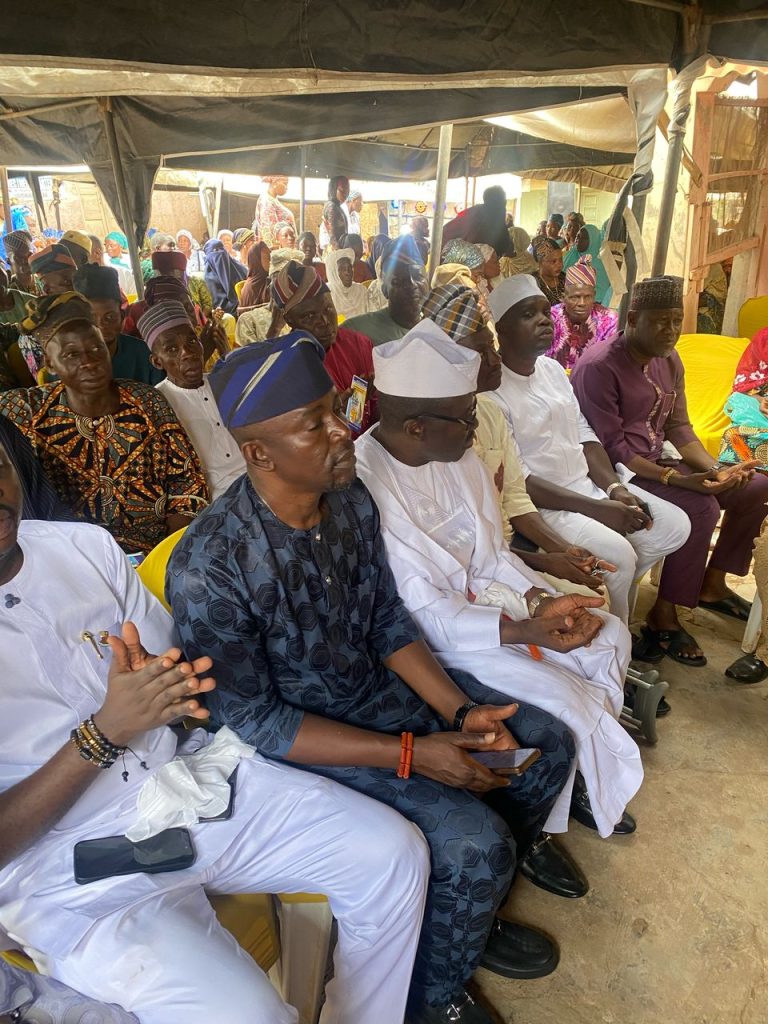 Akeem Olatunji Mourns Staunch PDP Stalwart ‘Baba DG’ In Oluyole LG