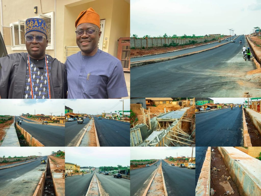 Agba’Akin Olorunda-Abaa Akika Commends Gov. Makinde, Residents on Olorunda-Abaa Road