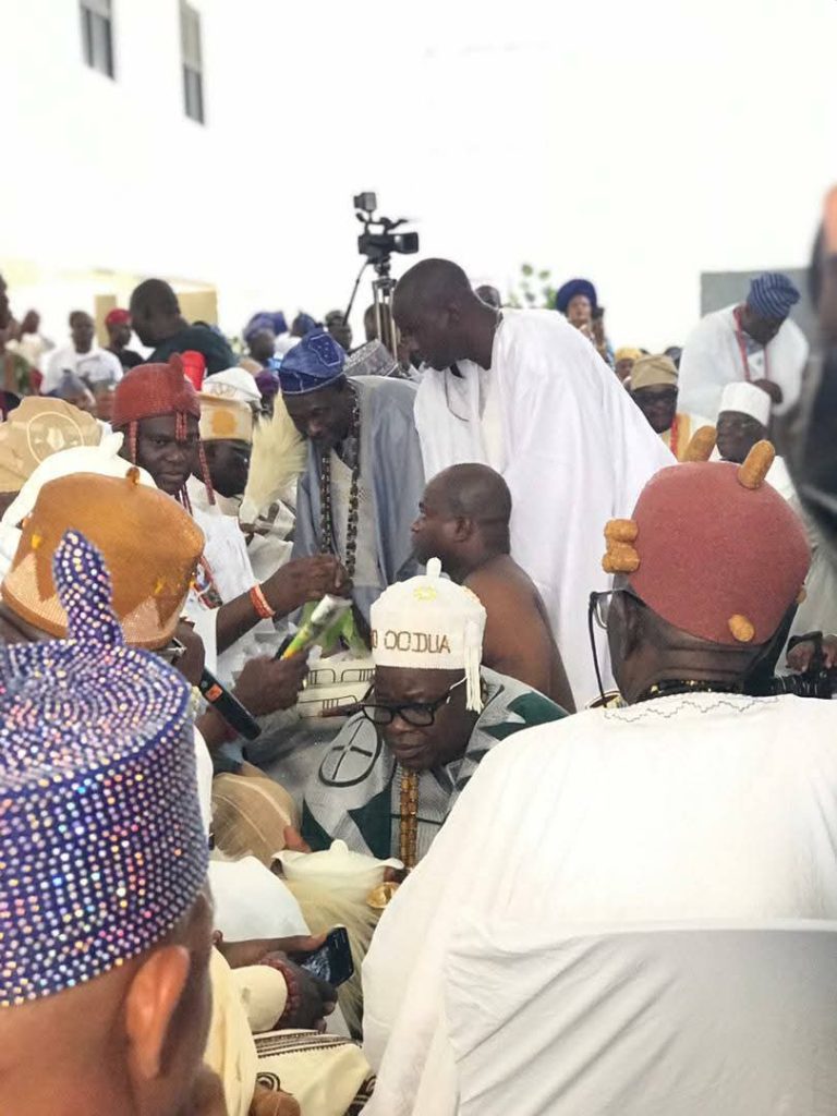 Ile-Ife Agog as Jubril Dotun Sanusi is Installed Okanlomo Oodua